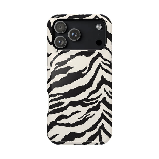 Vanilla Zebra iPhone Case