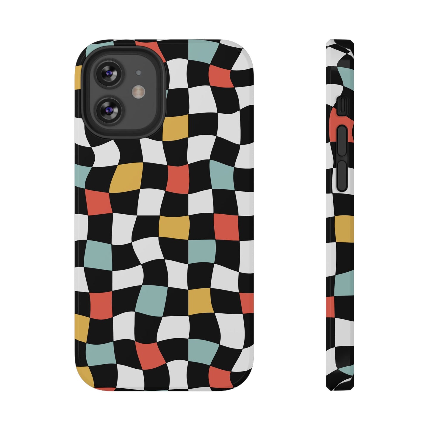 Retro Check iPhone Case