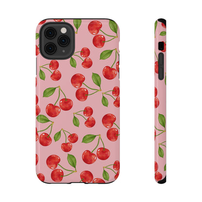 Cherry Rain iPhone Case