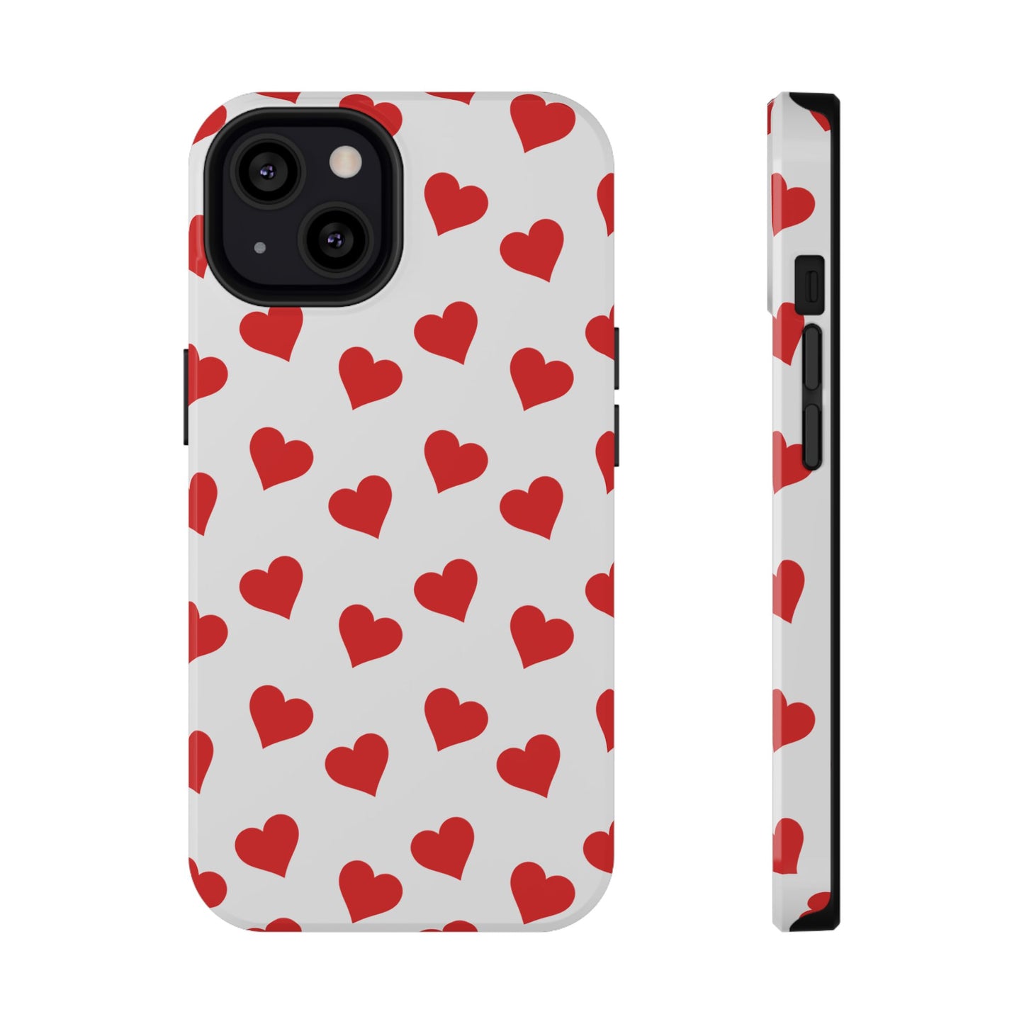 Red Heart Mania iPhone Case