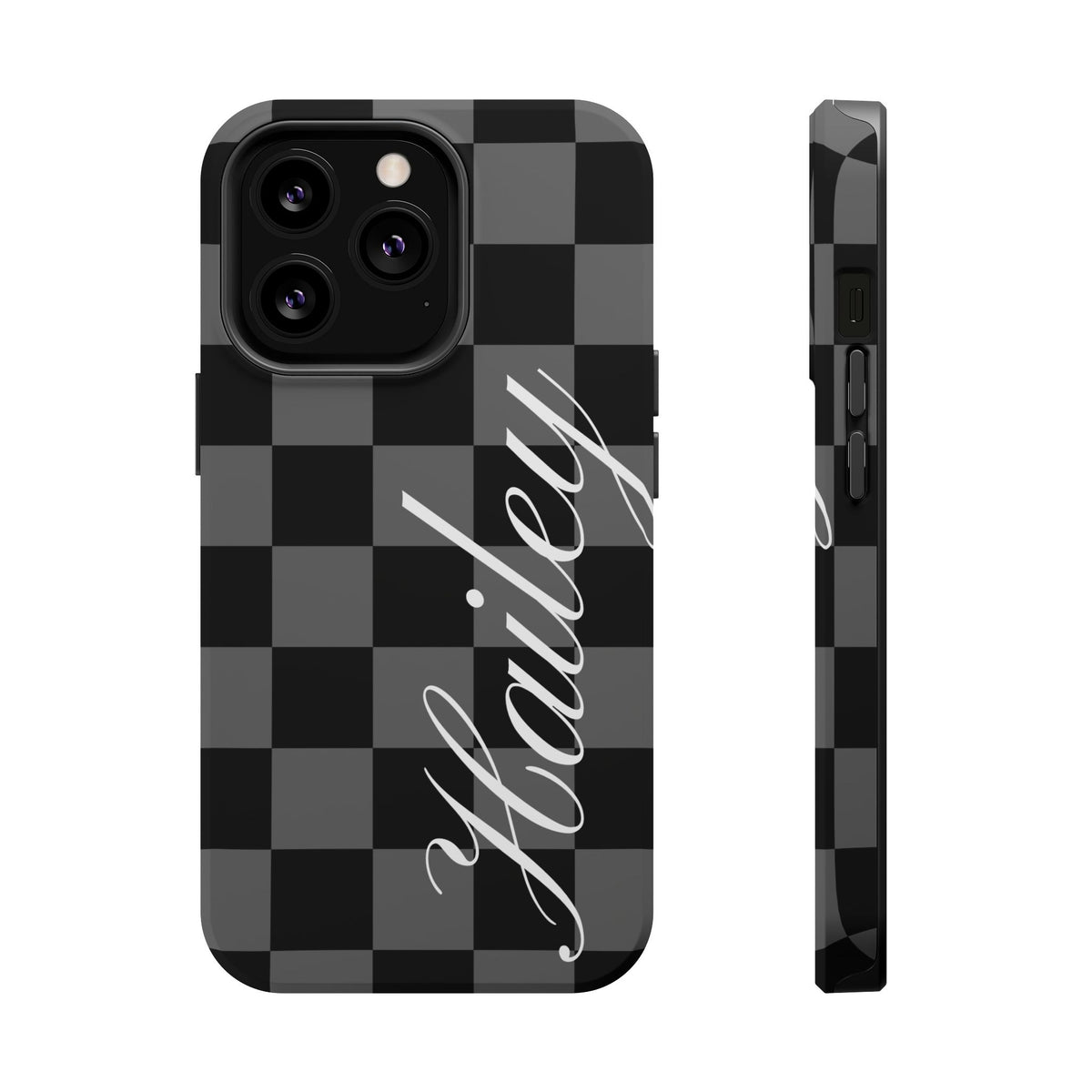 Custom Twilight Checkered iPhone Case