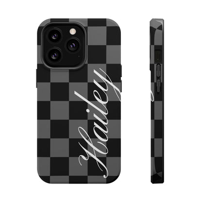 Custom Twilight Checkered iPhone Case