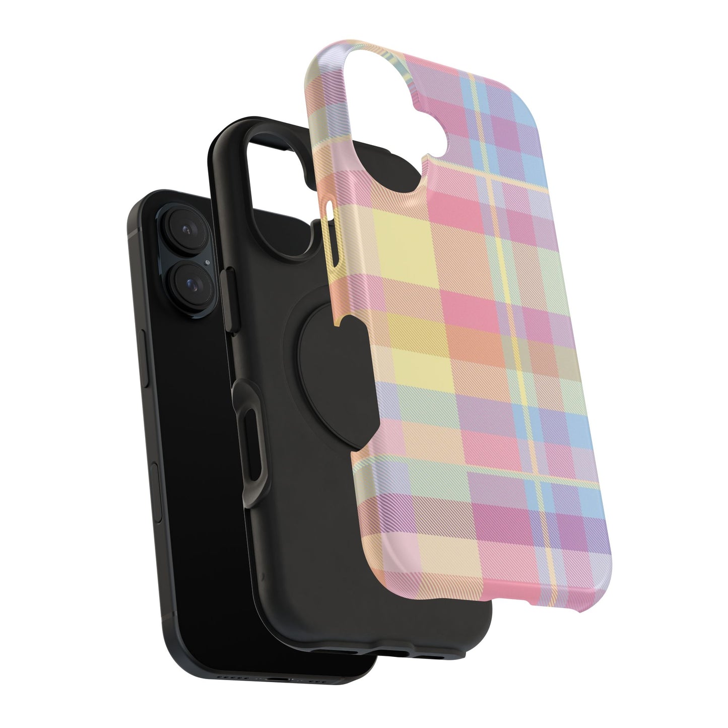 Sorbet Plaid iPhone Case