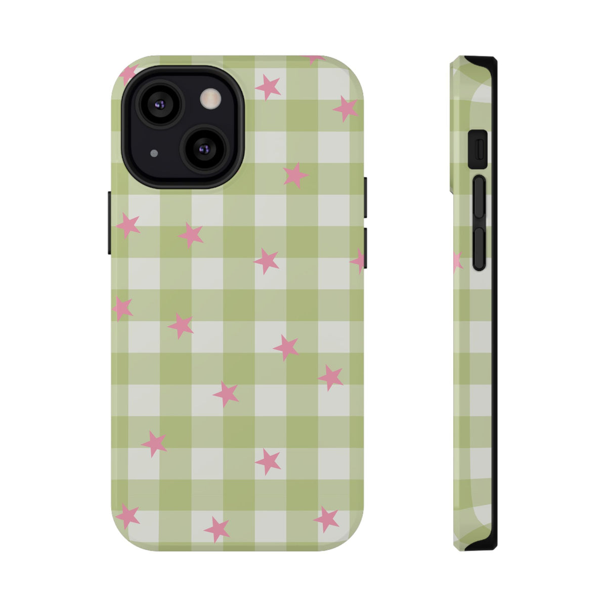 Lucky Star Gingham iPhone Case