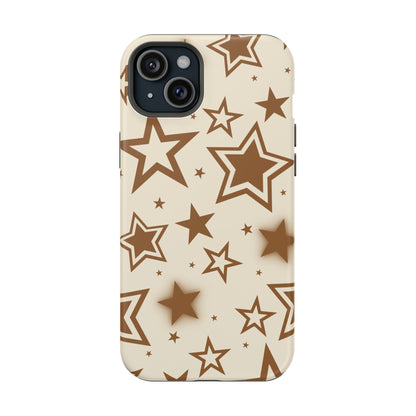 Brown Stardust iPhone Case