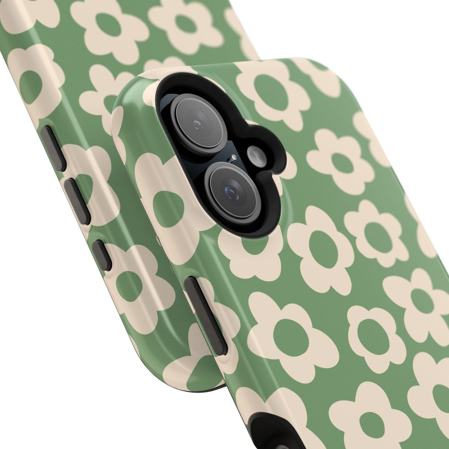 Green Las Flores iPhone Case