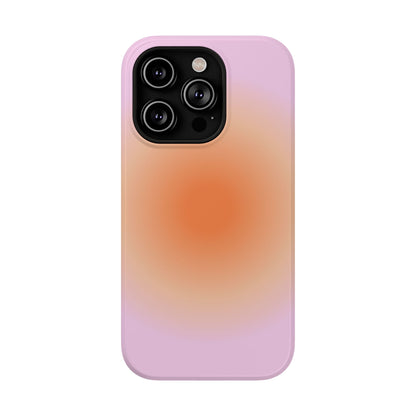 Orange & Purple Aura iPhone Case