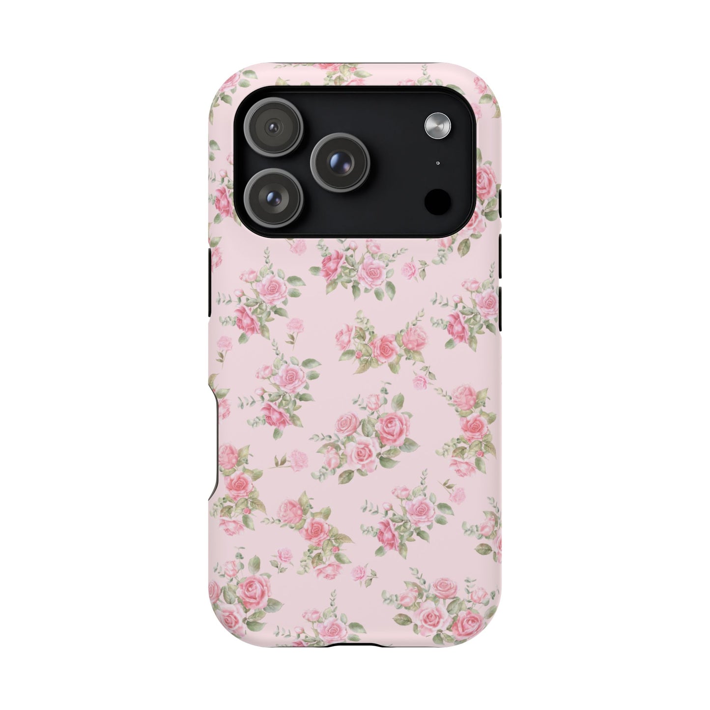 Pink Vintage Roses iPhone Case
