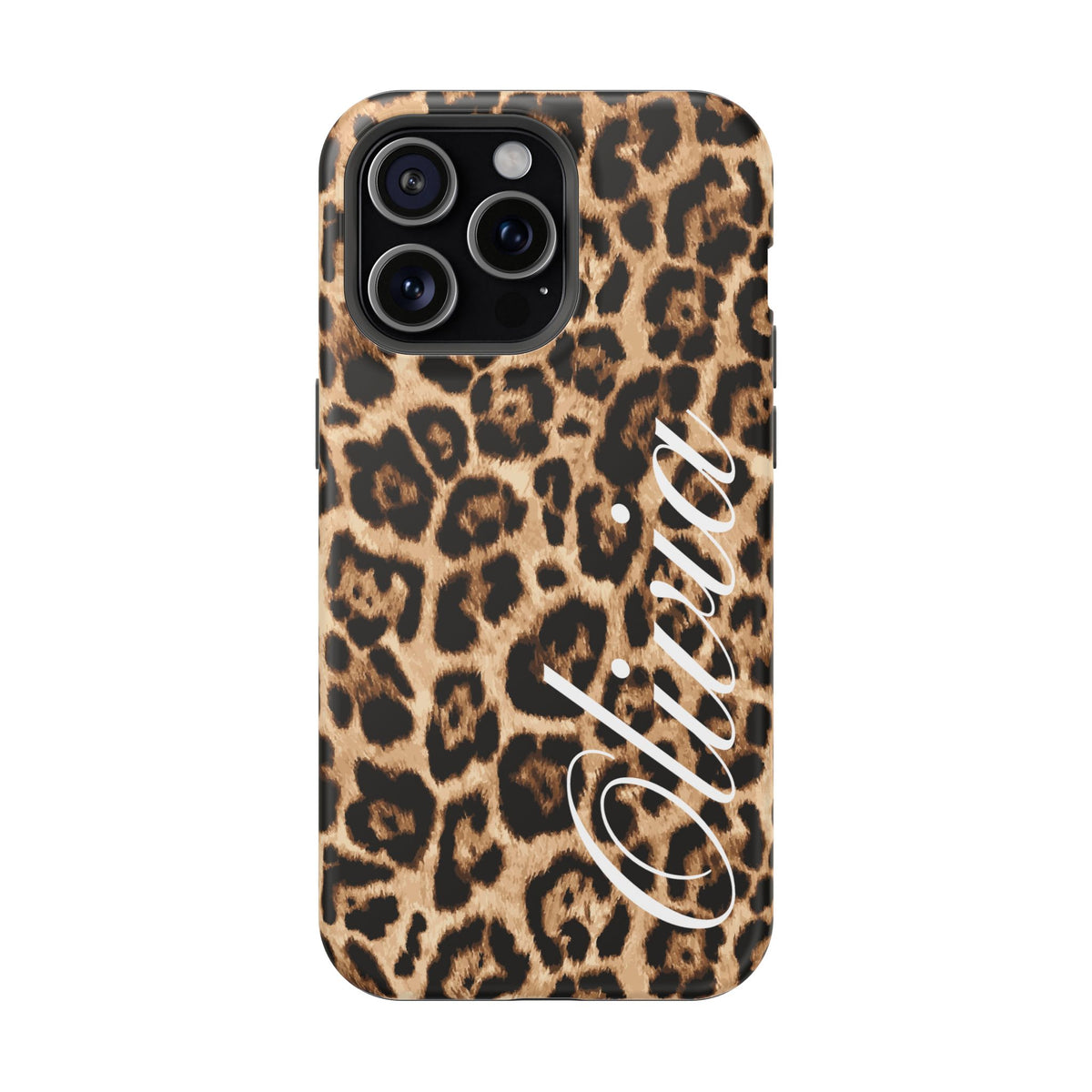 Custom Classic Leopard iPhone Case