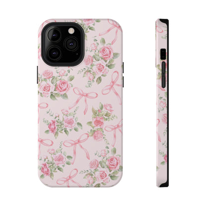 Bows & Roses iPhone Case