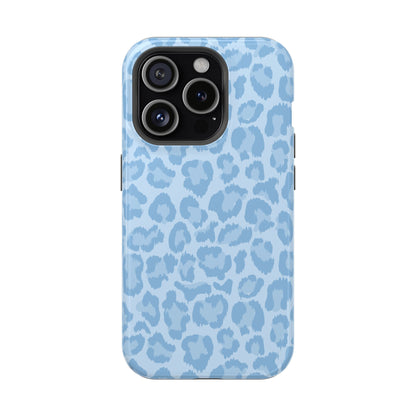 Blue Leopard iPhone Case