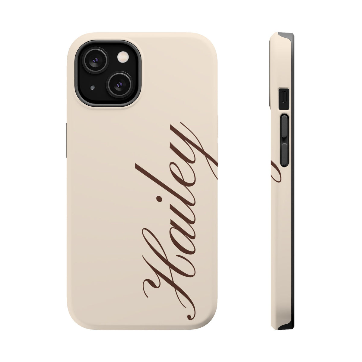 Custom Beige iPhone Case