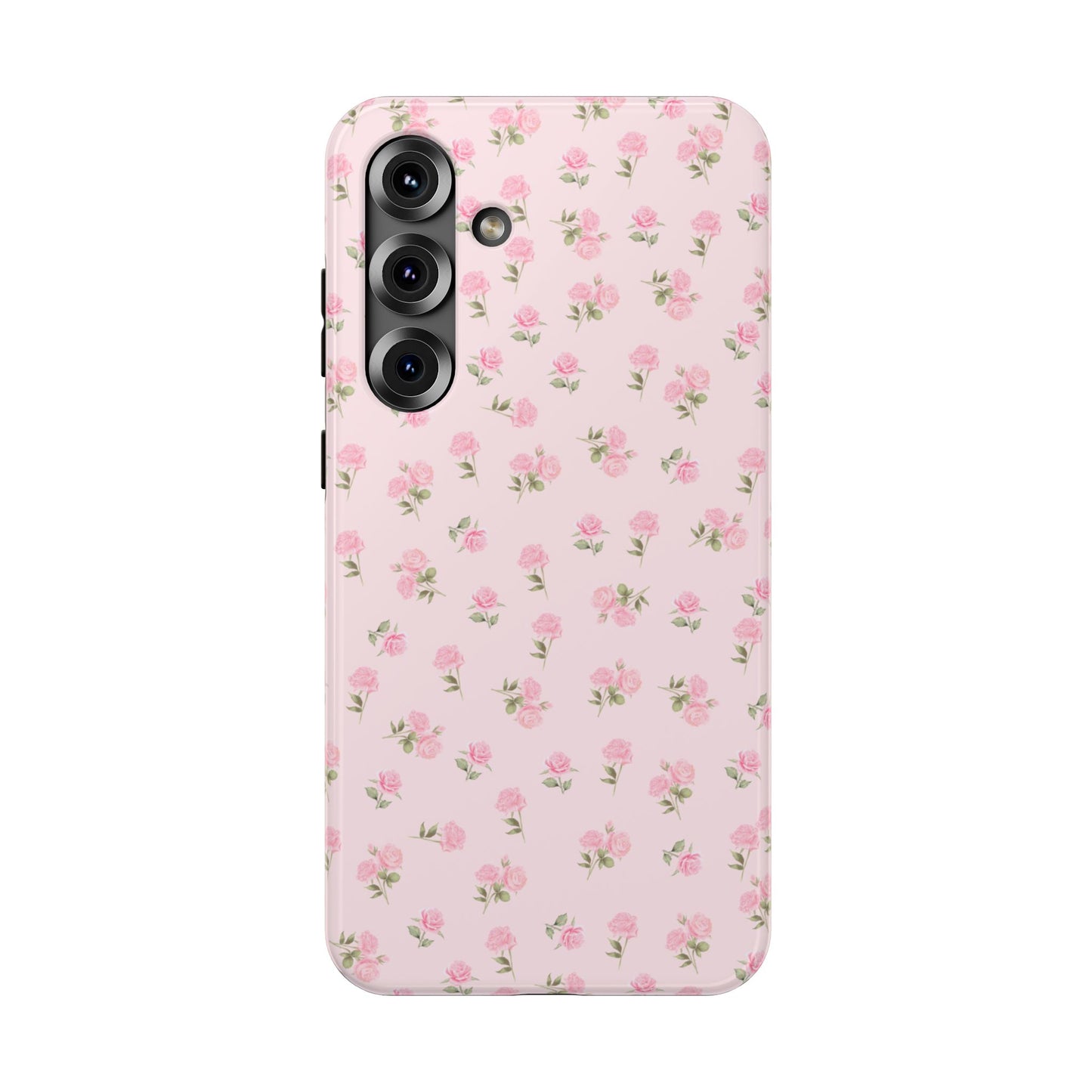Pink Ditsy Roses Samsung Case