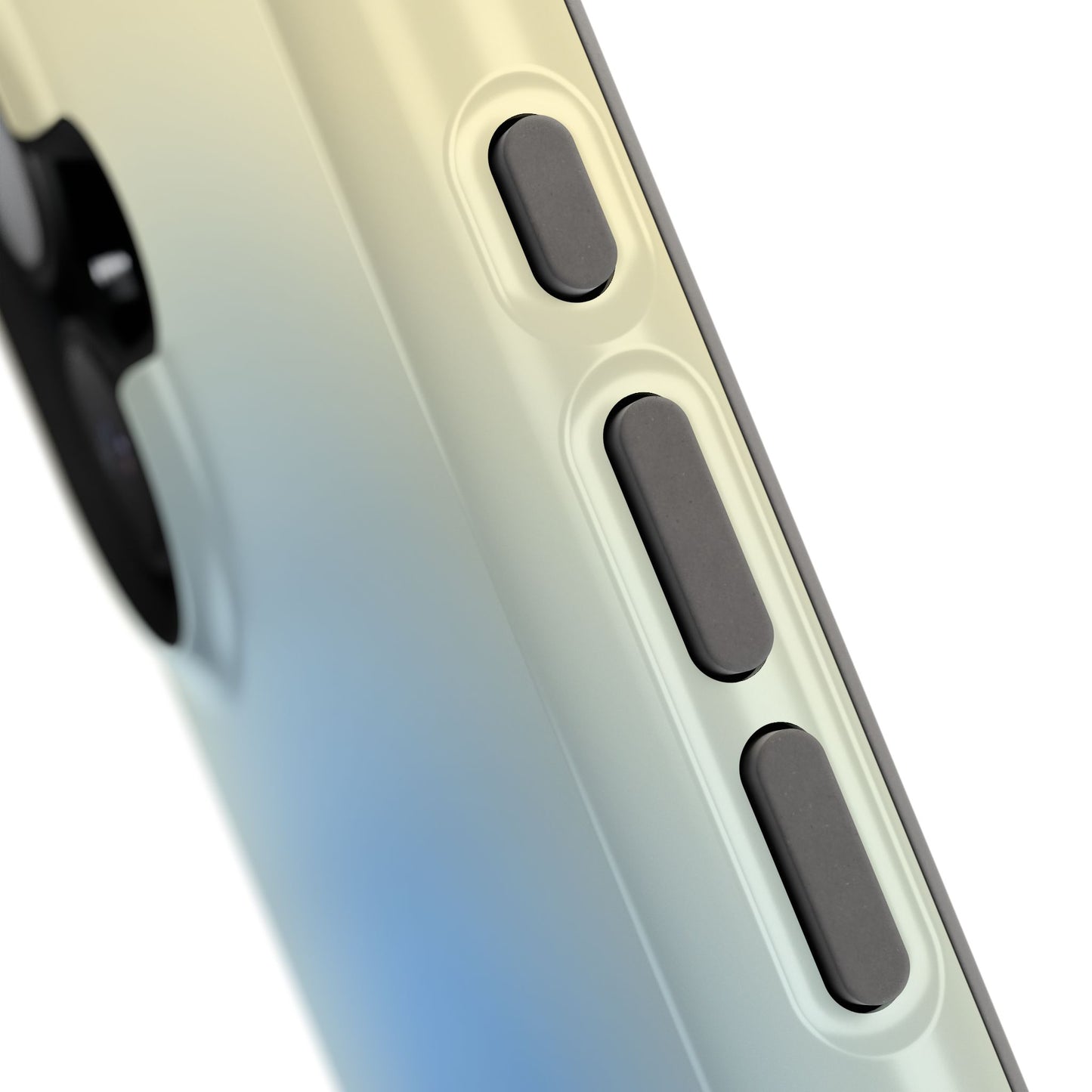 Blue & Yellow Aura iPhone Case