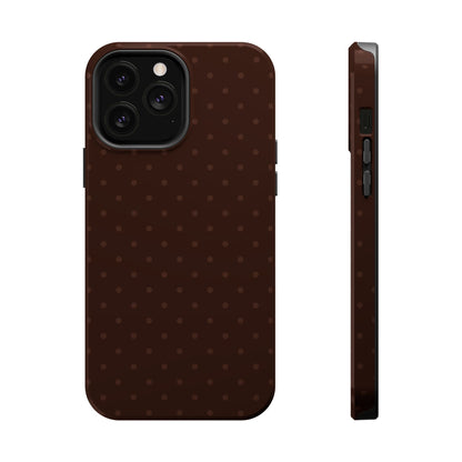 Mocha Mini Dots iPhone Case