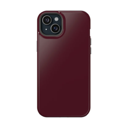 Burgundy iPhone Case