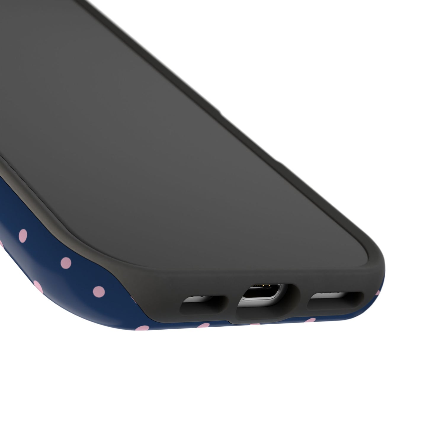 Periwinkle Mini Dots iPhone Case