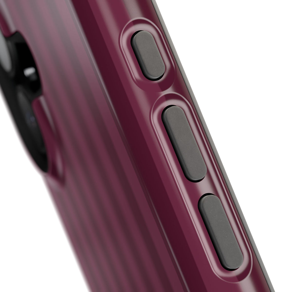 Plum Stripes iPhone Case