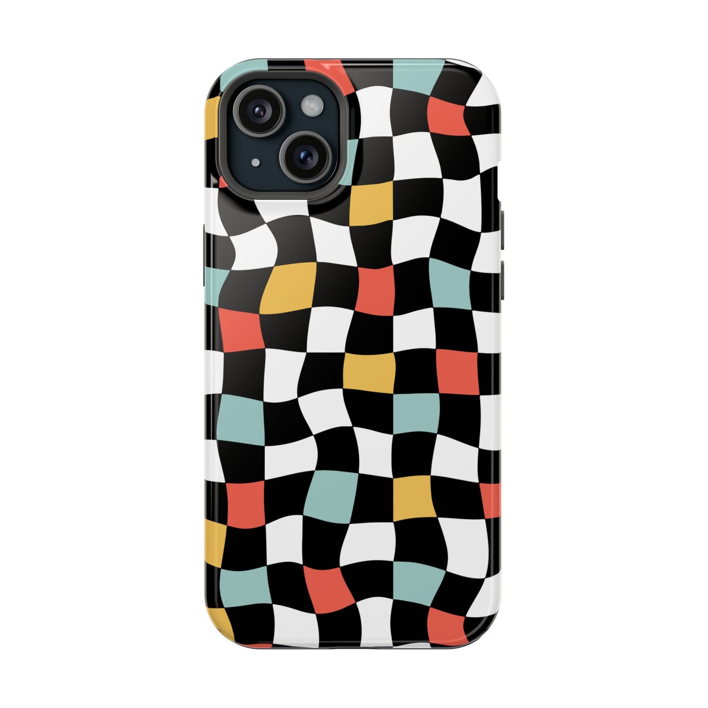 Retro Check iPhone Case