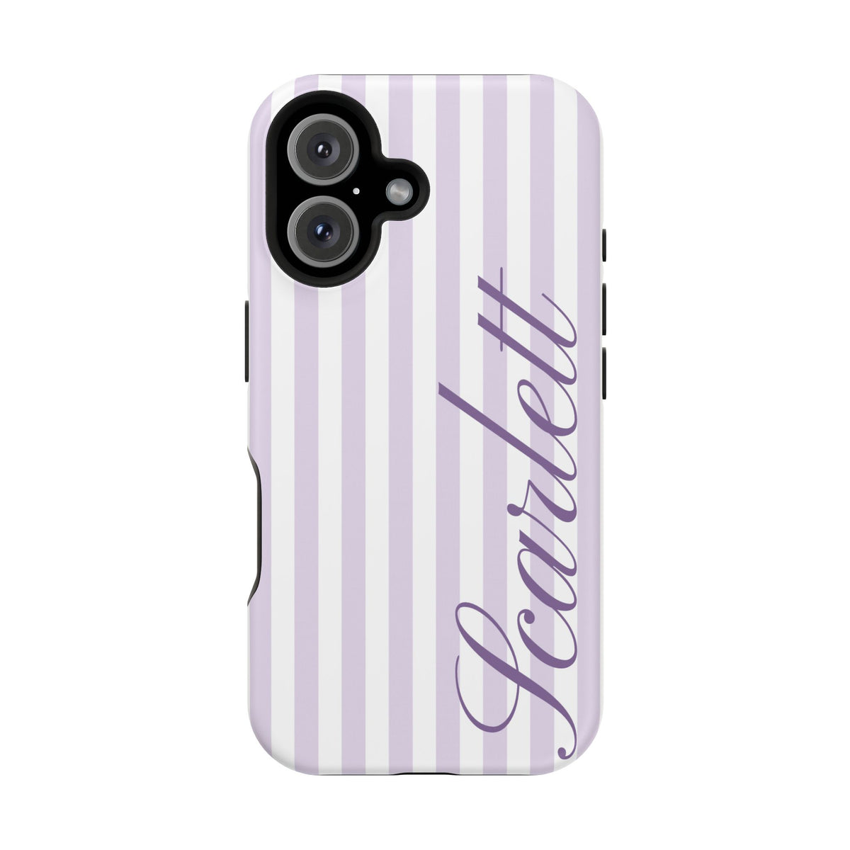 Personalized Lilac Beau iPhone Case
