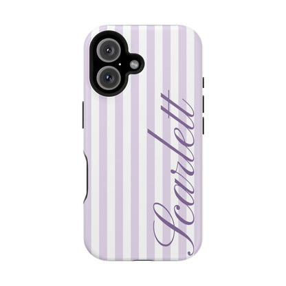Personalized Lilac Beau iPhone Case