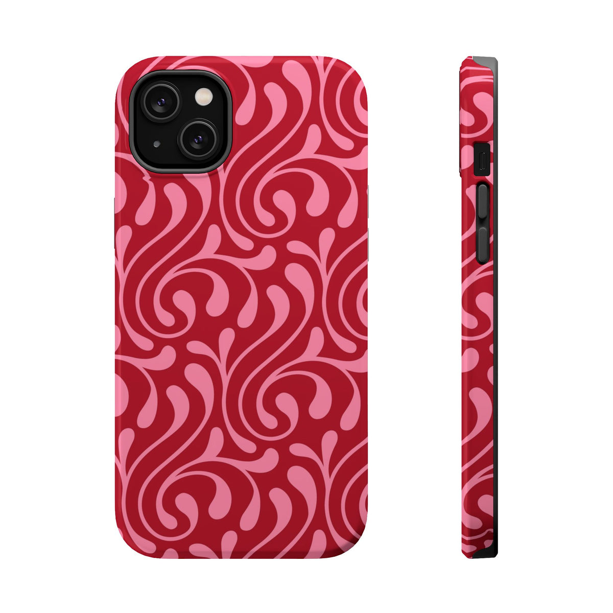 Cherry Paisley iPhone Case