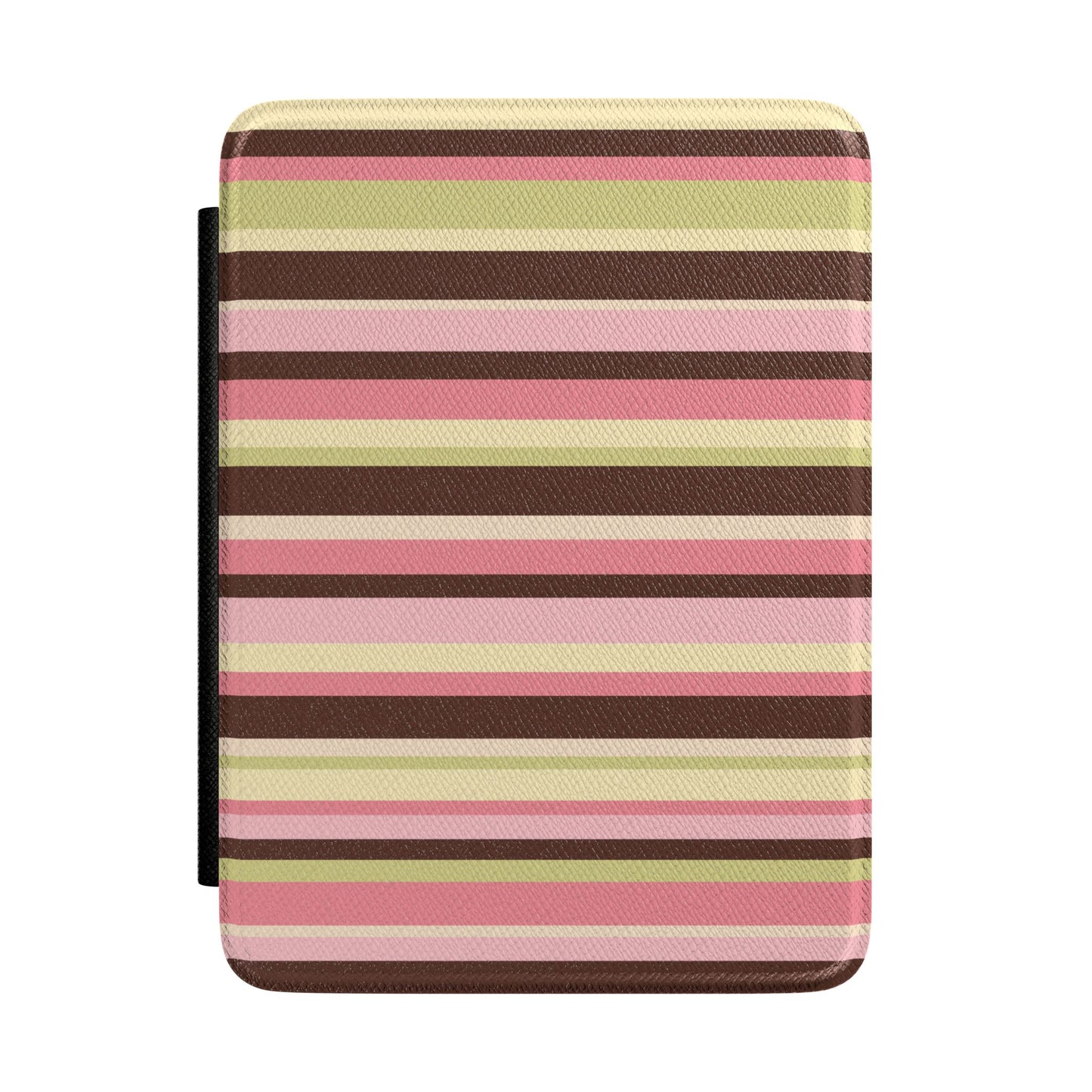 Strawberry Matcha Stripes Kindle Case