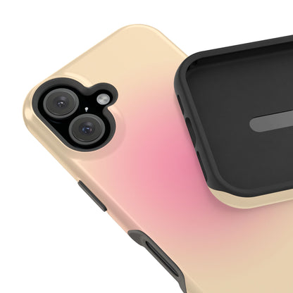 Pink & Yellow Aura iPhone Case from Stella Cases