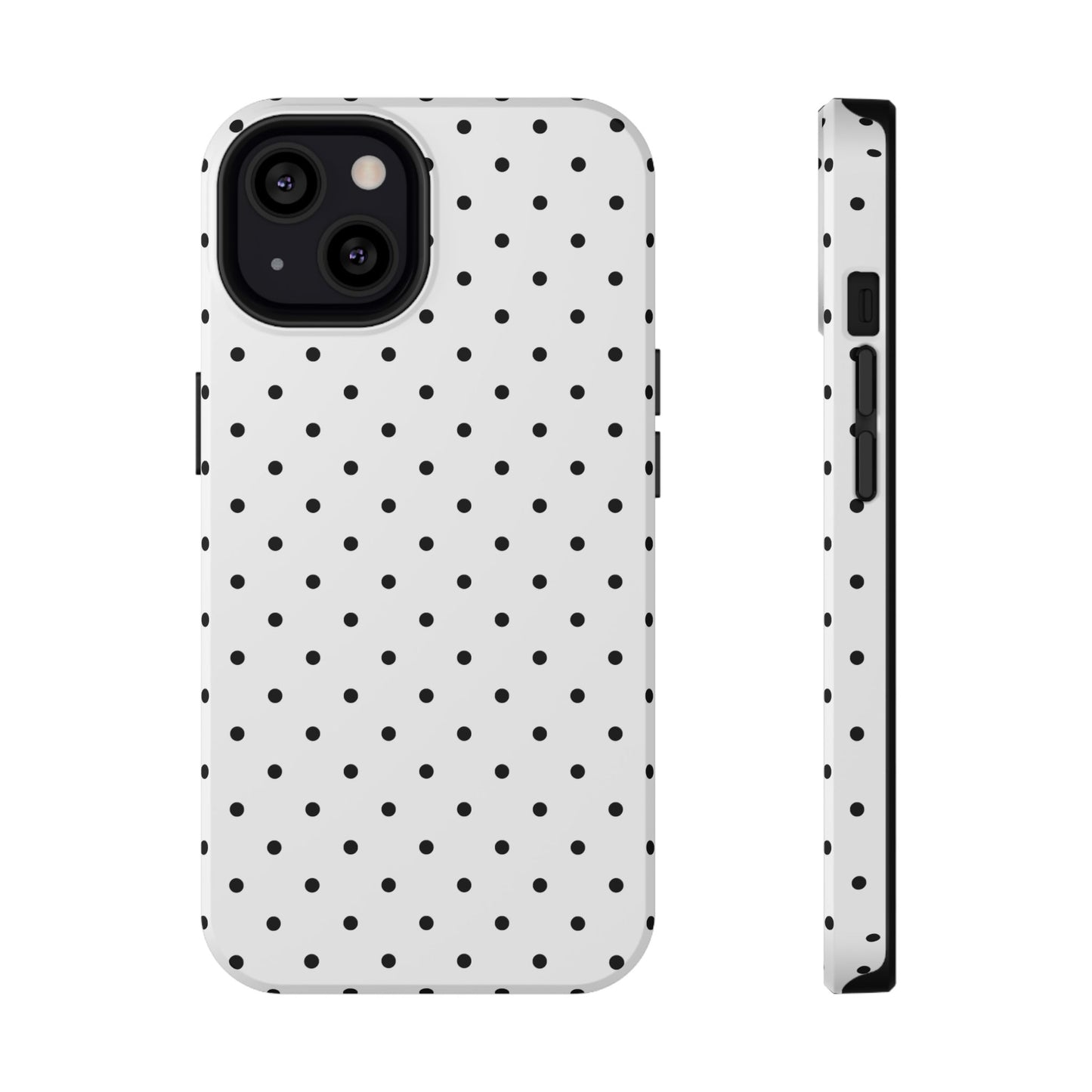 Black Mini Dots iPhone Case