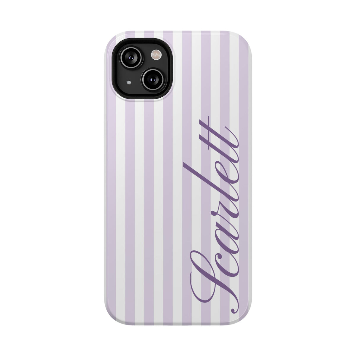 Personalized Lilac Beau iPhone Case