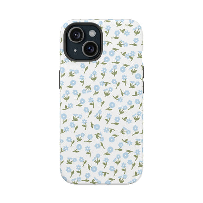 Blue Bloom iPhone Case