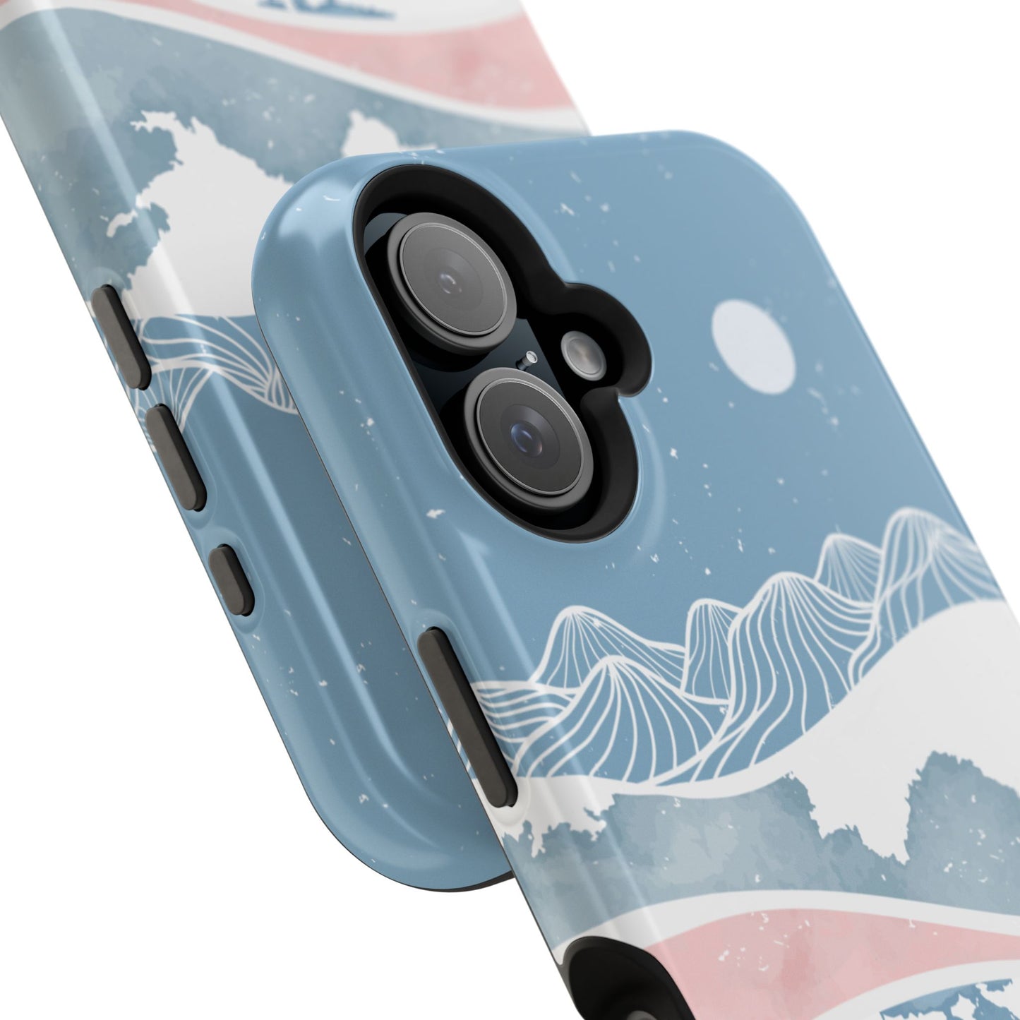 Blue Winter Night iPhone Case