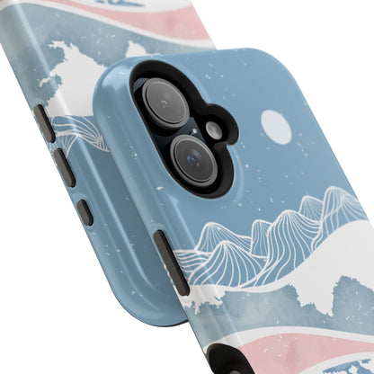 Blue Winter Night iPhone Case