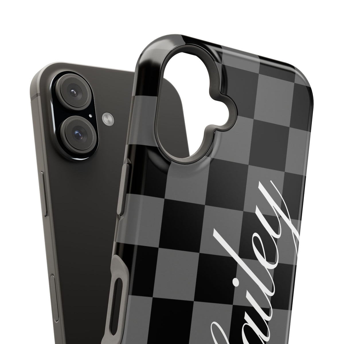 Custom Twilight Checkered iPhone Case
