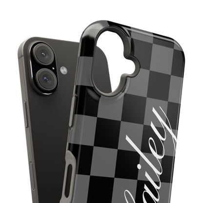 Custom Twilight Checkered iPhone Case