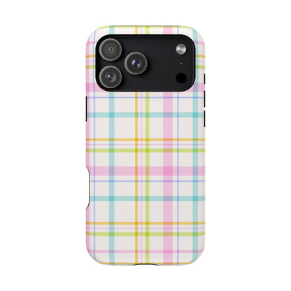 Sweetheart Plaid iPhone Case