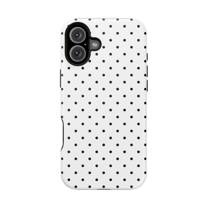 Black Mini Dots iPhone Case