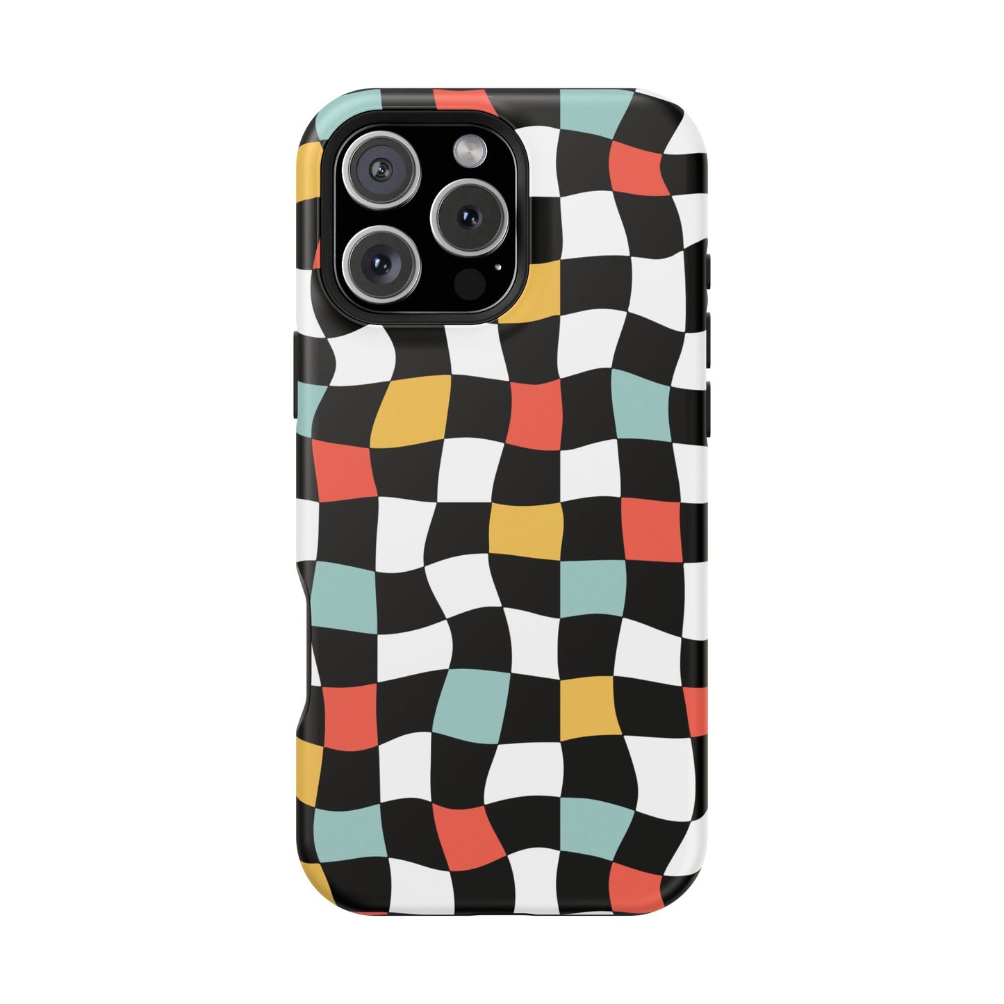 Retro Check iPhone Case