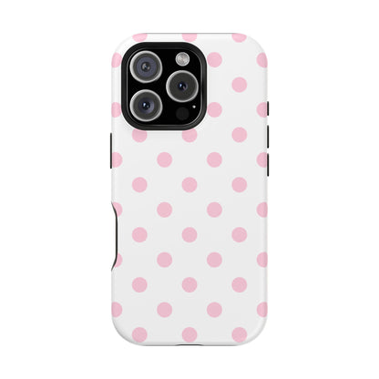 Black Polka Dots iPhone Case