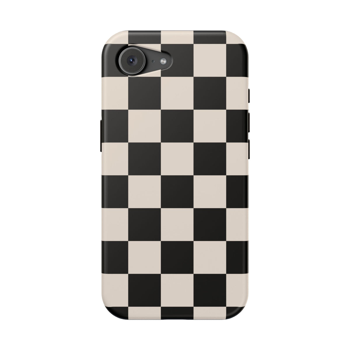 Espresso Checkered iPhone Case