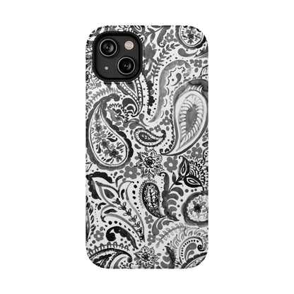 Ink Paisley iPhone Case