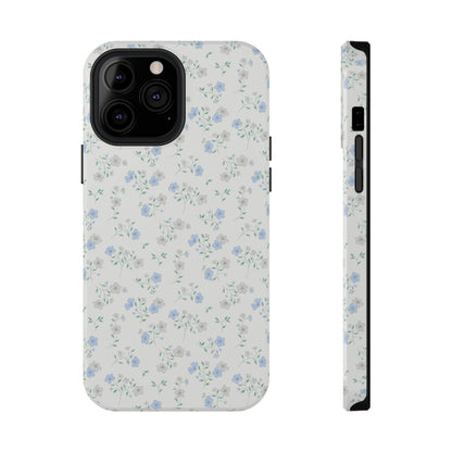 Blue Floral Ditsy iPhone Case