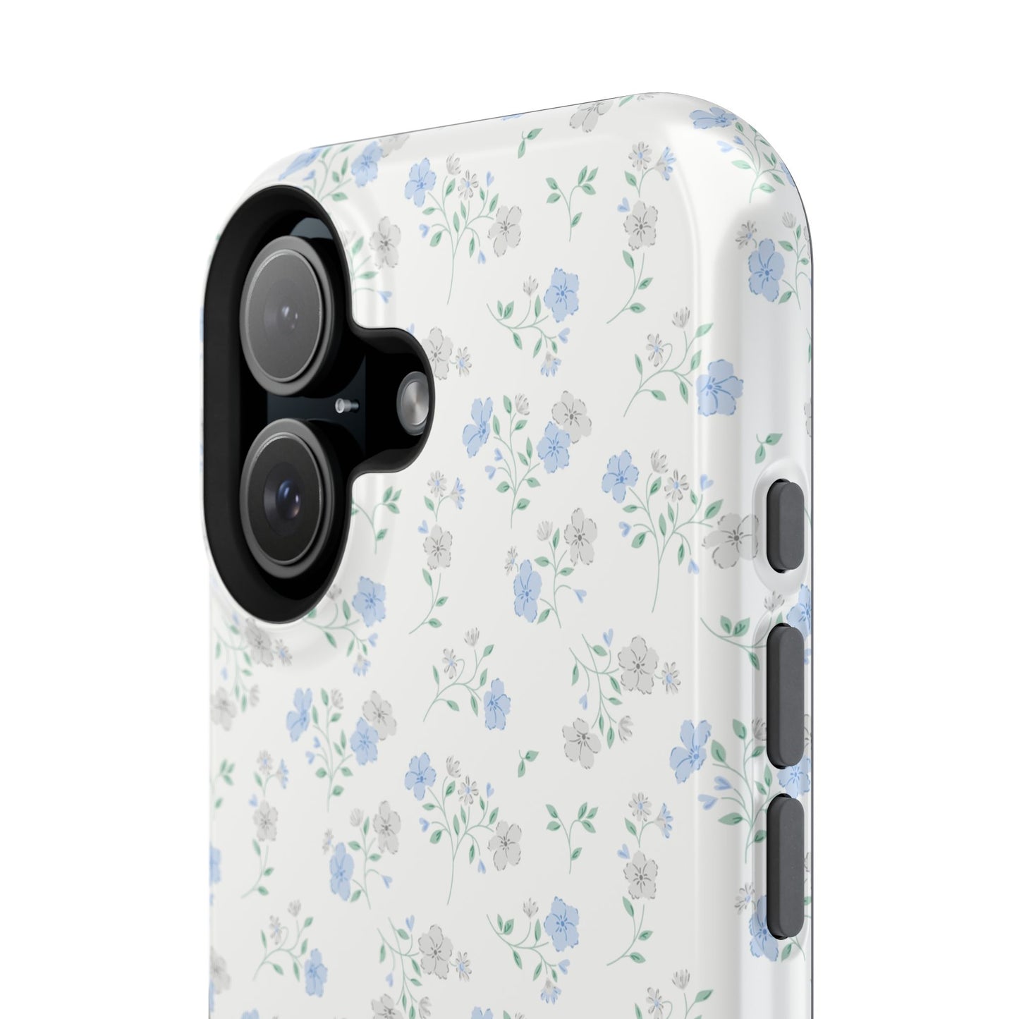 Blue Floral Ditsy iPhone Case