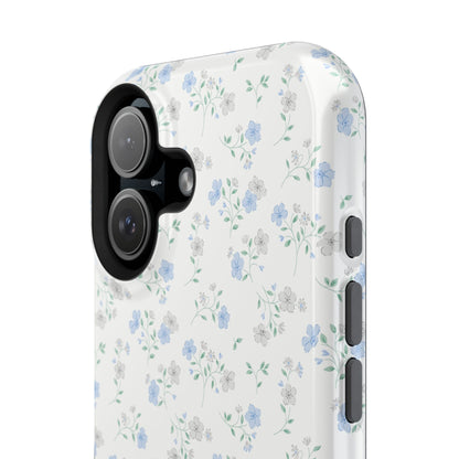 Blue Floral Ditsy iPhone Case