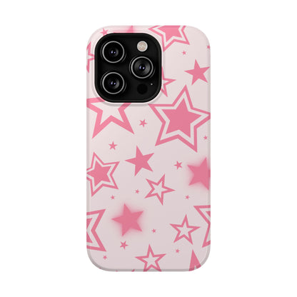 Hot Pink Stardust iPhone Case