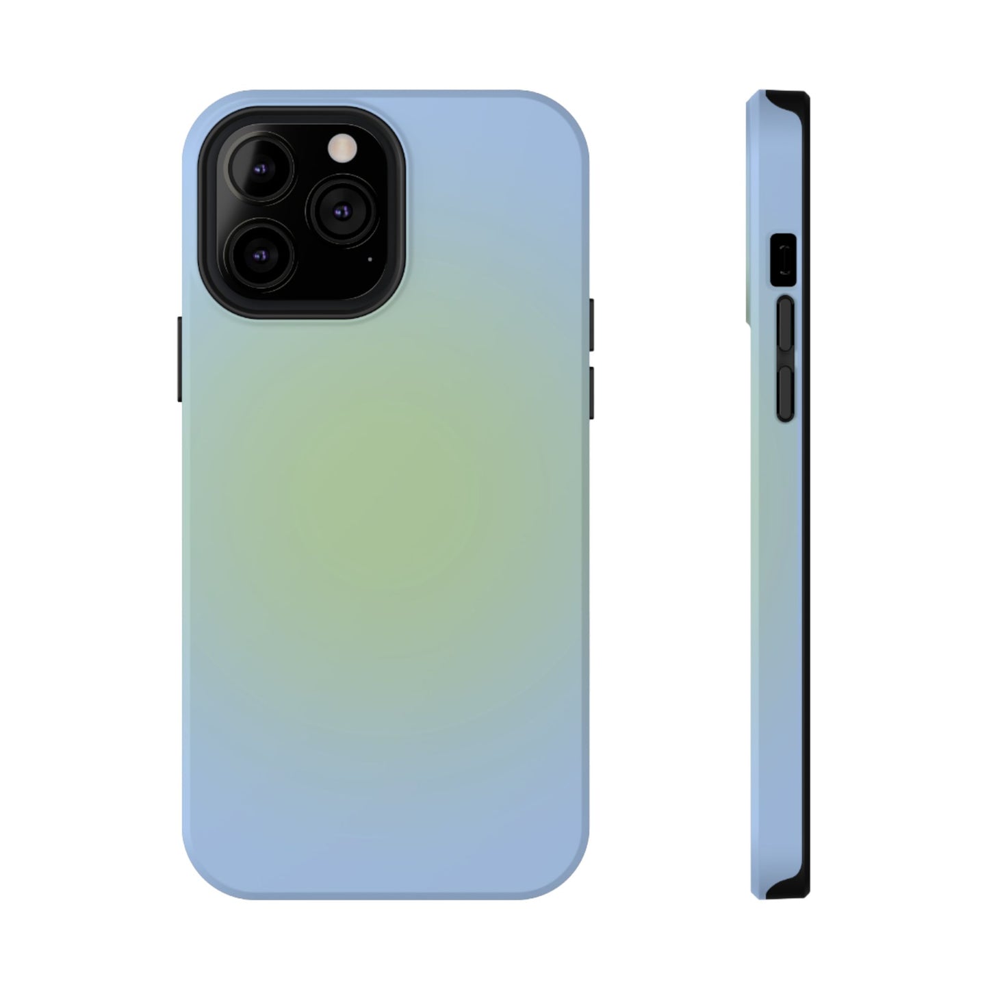Blue & Green Aura iPhone Case