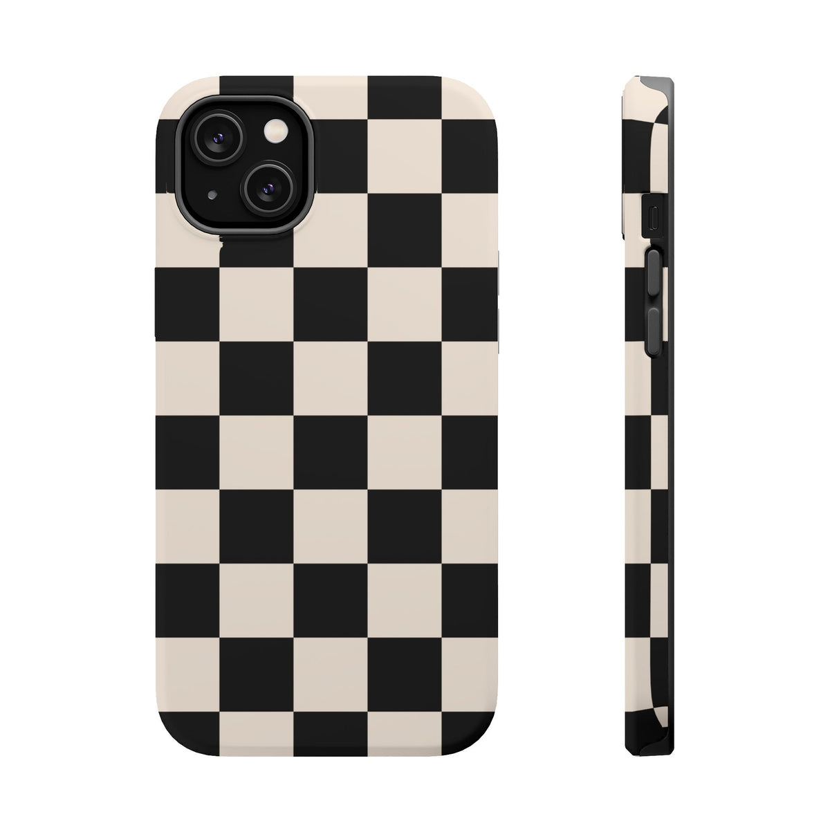 Espresso Checkered iPhone Case