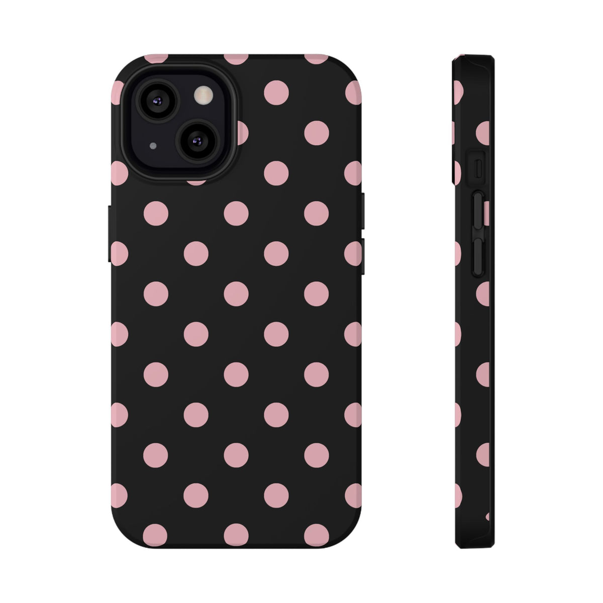 Sweet Midnight Polka Dots iPhone Case