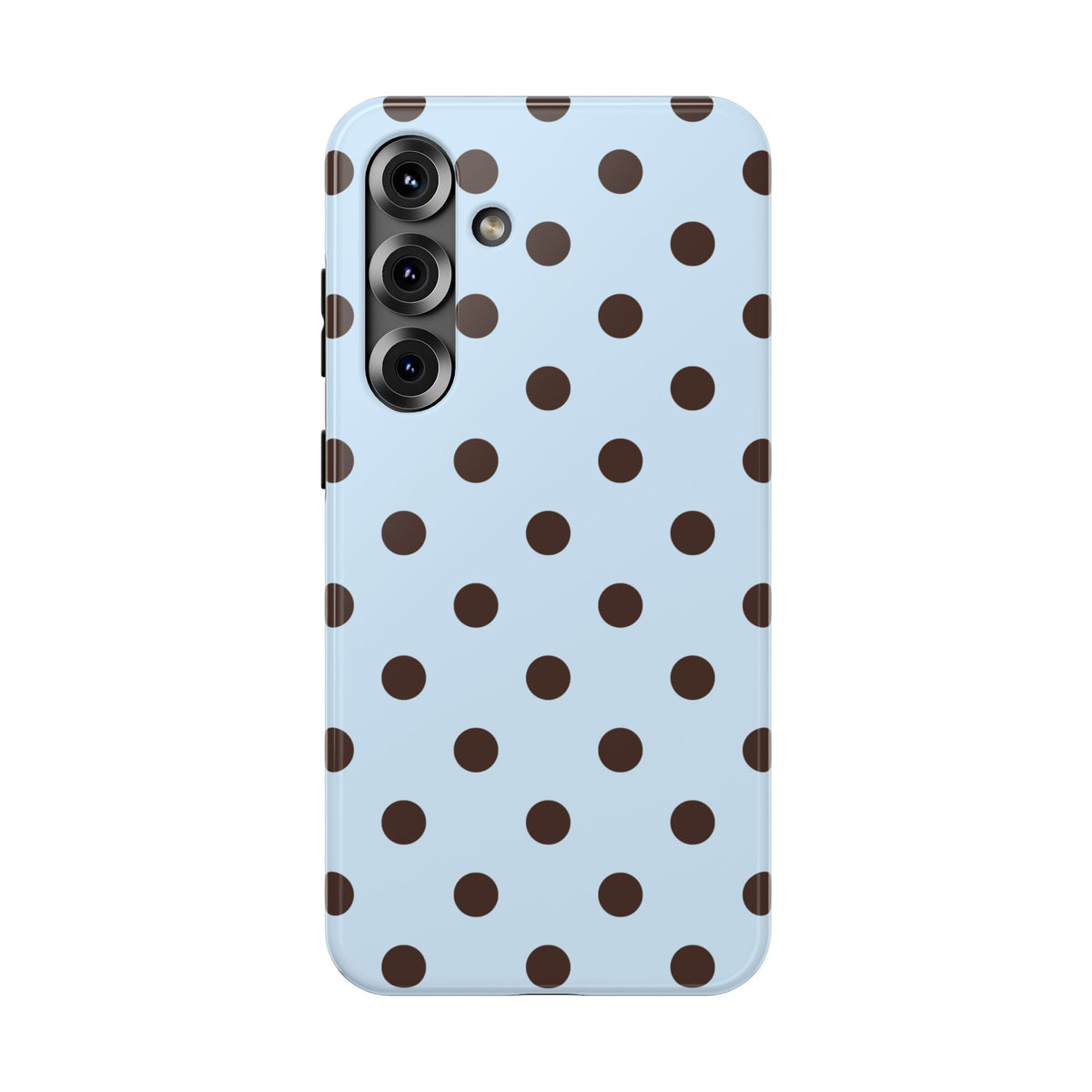 Blueberry Mocha Polka Dots Samsung Case