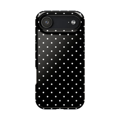White Mini Dots iPhone Case